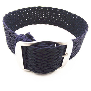 Vintage Style Perlon Watch Strap Braided Nylon Band Colors - 16mm 18mm 20mm 22mm - Experts Watches Watch Strap