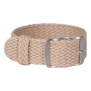 Vintage Style Perlon Watch Strap Braided Nylon Band Colors - 16mm 18mm 20mm 22mm - Experts Watches Watch Strap