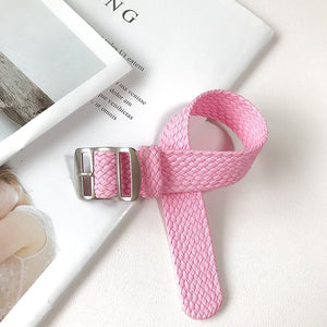 Vintage Style Perlon Watch Strap Braided Nylon Band Colors - 16mm 18mm 20mm 22mm - Experts Watches Watch Strap