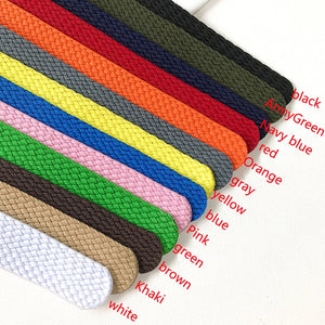 Vintage Style Perlon Watch Strap Braided Nylon Band Colors - 16mm 18mm 20mm 22mm - Experts Watches Watch Strap