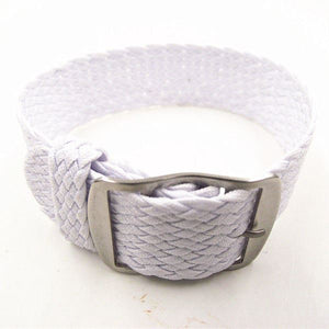 Vintage Style Perlon Watch Strap Braided Nylon Band Colors - 16mm 18mm 20mm 22mm - Experts Watches Watch Strap