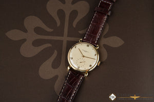 Vintage 1942 Patek Philippe Tear Drop 1509 Calatrava 18K Yellow Gold W/ Extract