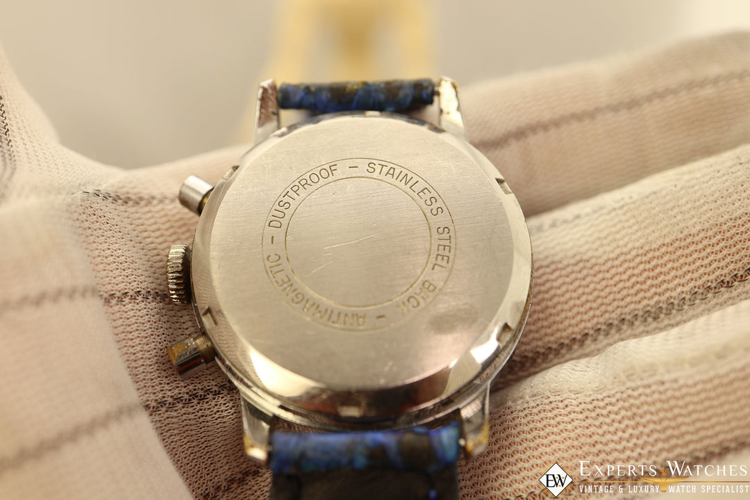 1970's Vintage Clinton 17 Watch Co France Chronograph Valjoux 7733 ...
