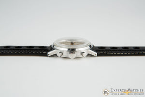 Serviced 1940's Vintage Heuer 2447 Chronograph Valjoux 72 Pre-Carrera Military