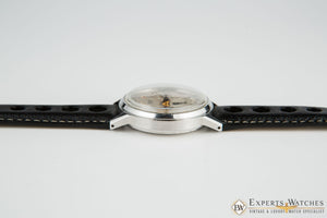 Serviced 1940's Vintage Heuer 2447 Chronograph Valjoux 72 Pre-Carrera Military