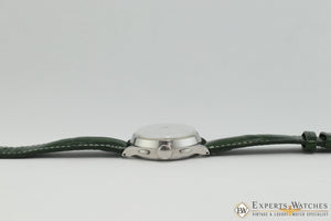 Serviced 1940's Vintage Heuer 345 Big Eye Chronograph Valjoux 71 Pre-Carrera