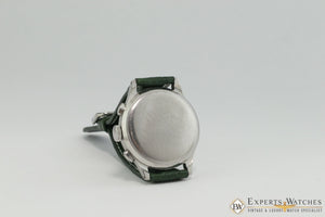 Serviced 1940's Vintage Heuer 345 Big Eye Chronograph Valjoux 71 Pre-Carrera