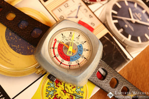 Vintage Heuer SuperSport Yacht Timer Regatta 775.915 Waterprotected Val 7770 - Heuer Wristwatches