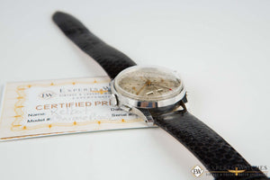 1950 Vintage Kelbert Valjoux 72C Triple Date Calendar Chronograph Serviced Watch