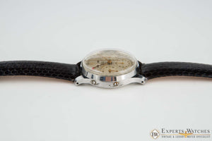 1950 Vintage Kelbert Valjoux 72C Triple Date Calendar Chronograph Serviced Watch