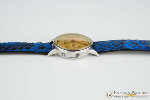 1950s Serviced Vintage Marvin Tropical Valjoux 72C Triple Date Chronograph Watch