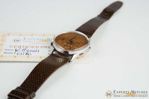 Vintage Wittnauer Tropical Valjoux 72C Triple Date Calendar Chronograph Watch
