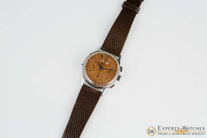 Vintage Wittnauer Tropical Valjoux 72C Triple Date Calendar Chronograph Watch