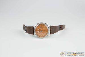 Vintage Wittnauer Tropical Valjoux 72C Triple Date Calendar Chronograph Watch
