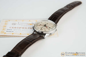 1950s Vintage Wittnauer Valjoux 72C Triple Date Calendar Chronograph Watch