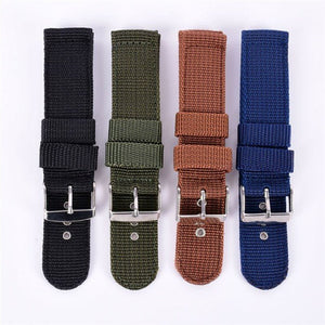Military Nylon Canvas Watch Straps 20 MM - Experts Watches Watch Strap