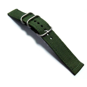 Nato Canvas Military Watch Straps Open End 20 MM - Experts Watches Watch Strap