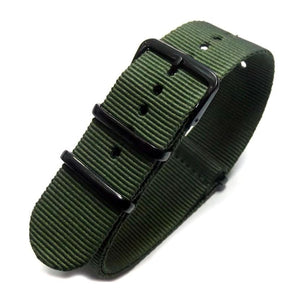 Nato Canvas Military Watch Straps Open End 20 MM - Experts Watches Watch Strap