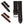 Retro PU Leather Watch Strap Band Metal Buckle Black & Brown 18 MM - Experts Watches Watch Strap