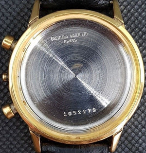 1965 Vintage Breitling Top Time 2000 ThunderBall Chronograph Watch Tropical