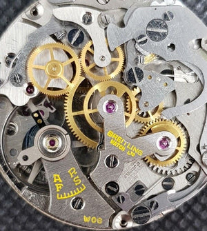 1965 Vintage Breitling Top Time 2000 ThunderBall Chronograph Watch Tropical