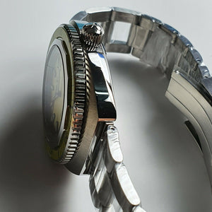 Limited Edition CREPAS SEA PROJECT 1200m iconic Swiss Made Diver Watch Yellow