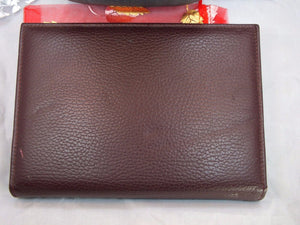 Sold!!! Vintage Rolex Brown Leather Notepad NoteBook ref 710604 Great w/ GMT Submeriner - Rolex Organizers & Day Planners