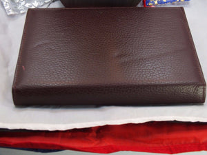 Sold!!! Vintage Rolex Brown Leather Notepad NoteBook ref 710604 Great w/ GMT Submeriner - Rolex Organizers & Day Planners