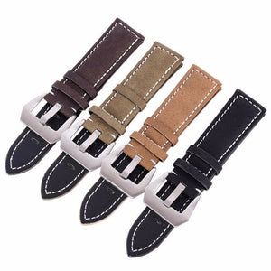 Suede Matte Leather Watch Strap - Experts Watches Watch Strap