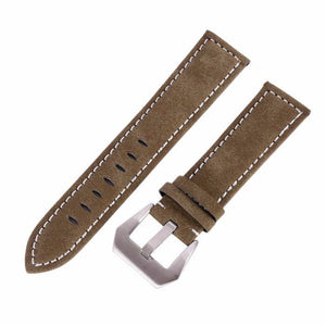 Suede Matte Leather Watch Strap - Experts Watches Watch Strap
