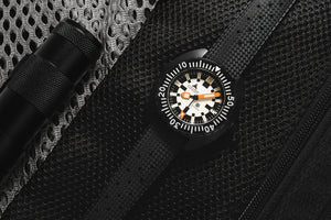 New Limited Edition SYNCHRON Military Diving Watch Black ISOfrane Rubber