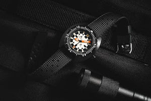 New Limited Edition SYNCHRON Military Diving Watch Black ISOfrane Rubber