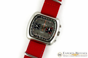 Vintage 1969 Dugena Doctor Medical Chronograph Pulsations Pulsometer watch w Box - Dugena Wristwatches