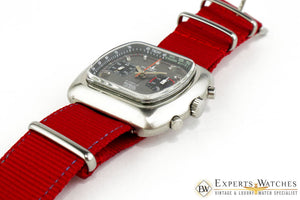 Vintage 1969 Dugena Doctor Medical Chronograph Pulsations Pulsometer watch w Box - Dugena Wristwatches