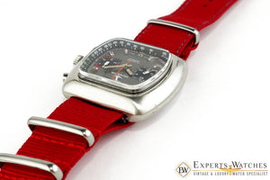 Vintage 1969 Dugena Doctor Medical Chronograph Pulsations Pulsometer watch w Box - Dugena Wristwatches