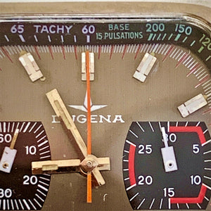 Vintage 1969 Dugena Doctor Medical Chronograph Pulsations Pulsometer watch w Box - Dugena Wristwatches