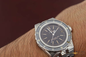 Factory Serviced Vintage Omega Seamaster 120 1337 Jacques Mayol Plongeur de Luxe - Omega Wristwatches