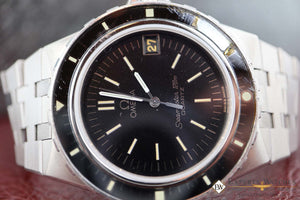 Factory Serviced Vintage Omega Seamaster 120 1337 Jacques Mayol Plongeur de Luxe - Omega Wristwatches