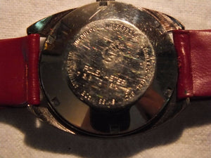 Vintage Rare Sandoz Polemaster Stainless Steel Swiss Automatic Dress Men's Watch - Sandoz Wristwatches