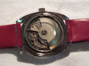 Vintage Rare Sandoz Polemaster Stainless Steel Swiss Automatic Dress Men's Watch - Sandoz Wristwatches