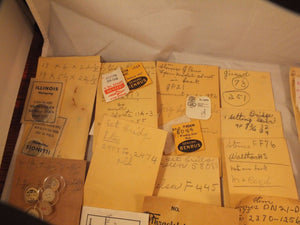 Vintage watchmakers watch Parts Staff Stems Bridge Omega AS Tissot FF ETA lot - Mix Other Watch Parts